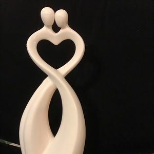 Circle of Love ceramic statue